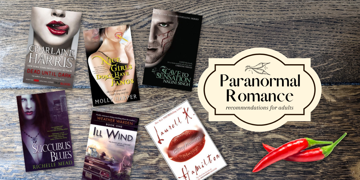 Paranormal Romance recommendations for adults