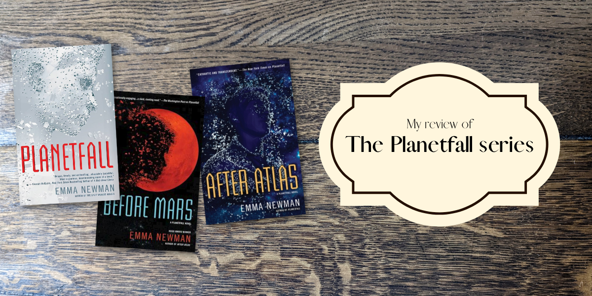 The Planetfall series by Emma Newman